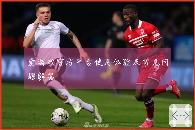 爱游戏官方平台使用体验及常见问题解答
